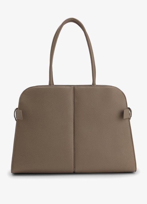 BOSS Shopper van imitatieleer - detail 3 bruin