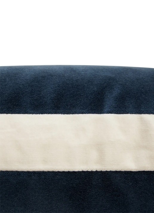 BOSS Sierkussenhoes 43 x 43 cm - achterkant 3 donkerblauw