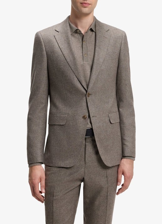 BOSS Slim fit 2-delig pak met klepzakken
