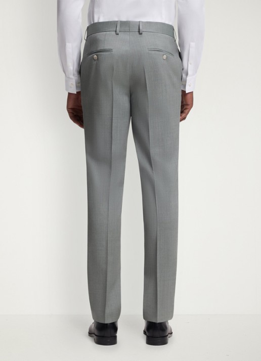 BOSS Slim fit 2-delig pak van wol - detail 8 dark beige-254 / beige