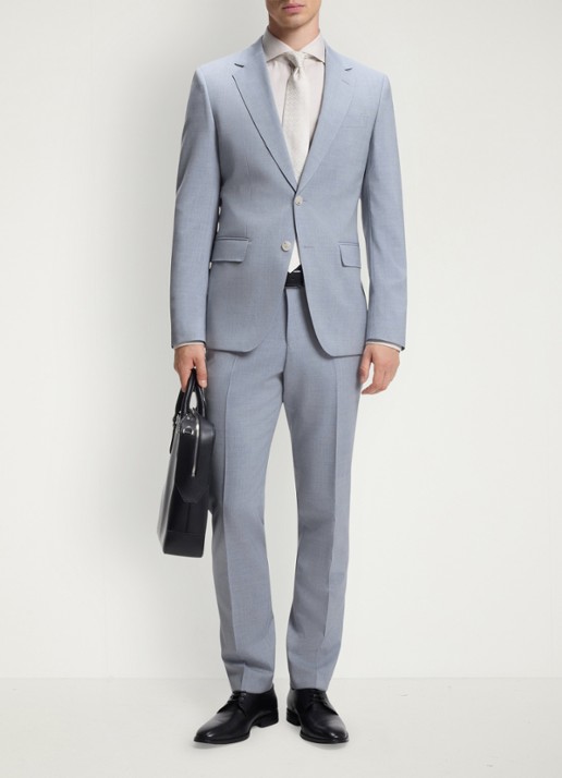 BOSS Slim fit 2-delig pak van wol
