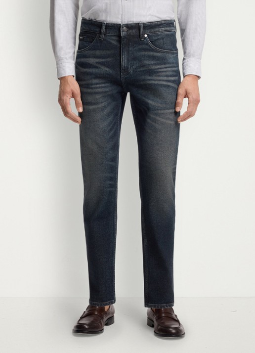 BOSS Slim fit jeans in katoenblend