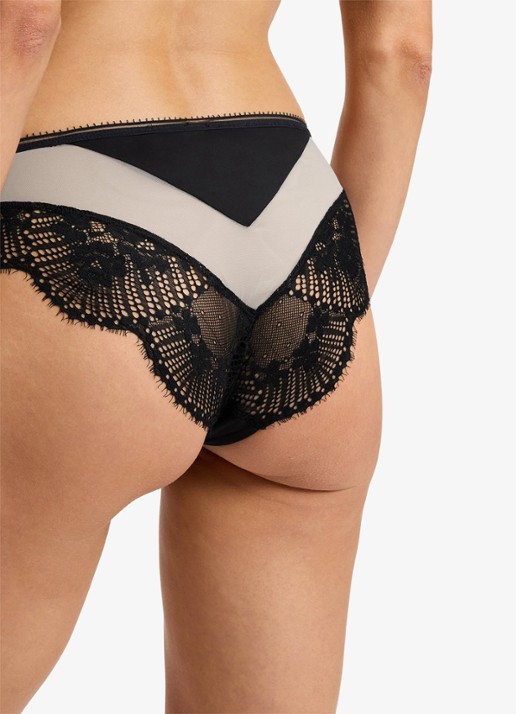 BOSS Slip van kant - detail zwart