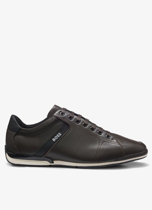 BOSS Sneaker van leer