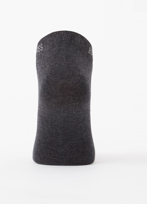 BOSS Sokken in 2-pack - voorkant 3 antraciet