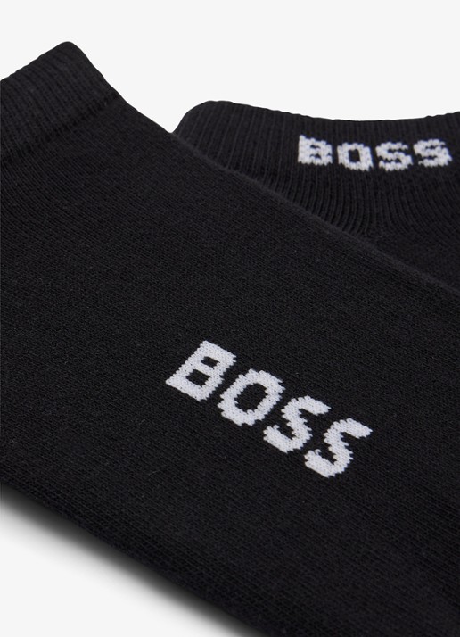 BOSS Sokken met logo in 2-pack - detail 2 zwart