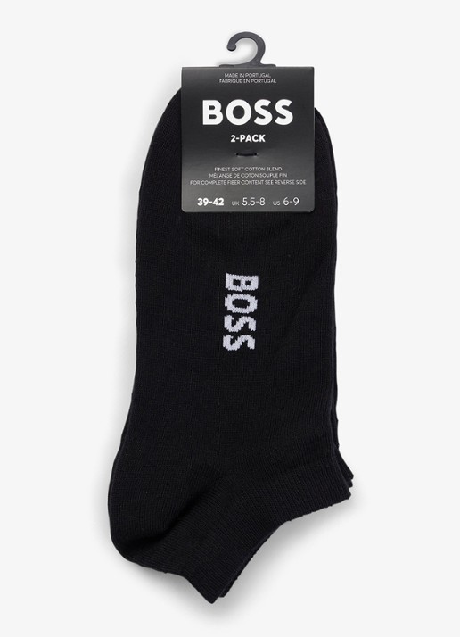 BOSS Sokken met logo in 2-pack - detail 3 zwart