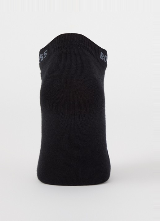 BOSS Sokken met logo in 5-pack - voorkant 3 bruin