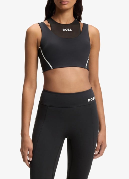 BOSS Sport bh met mesh