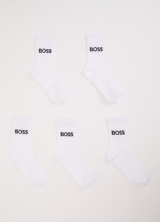 BOSS Sportsokken met logo in 5-pack