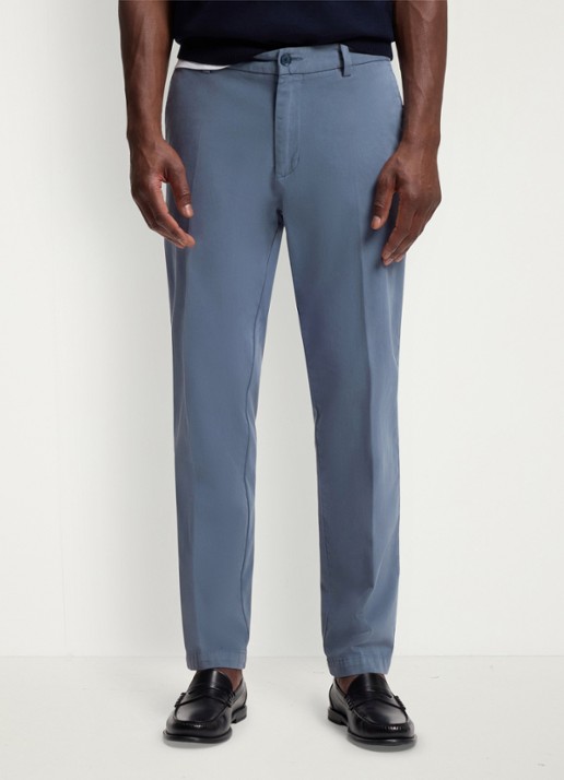 BOSS Straight fit chino met stretch