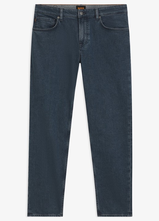 BOSS Straight leg jeans met steekzakken