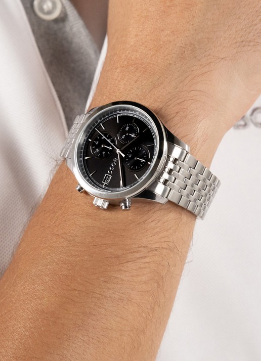 BOSS Stratus horloge HB1514328  - voorkant 2 zilver
