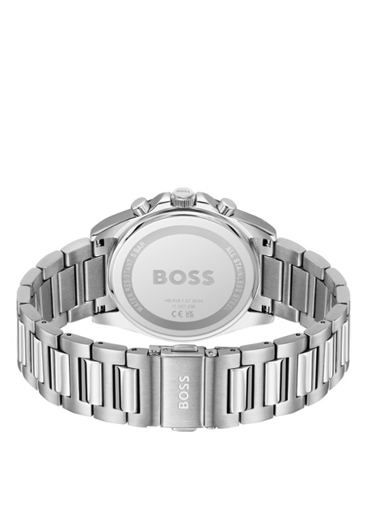 BOSS Strike Chrono horloge HB1514240  - detail 4 zilver