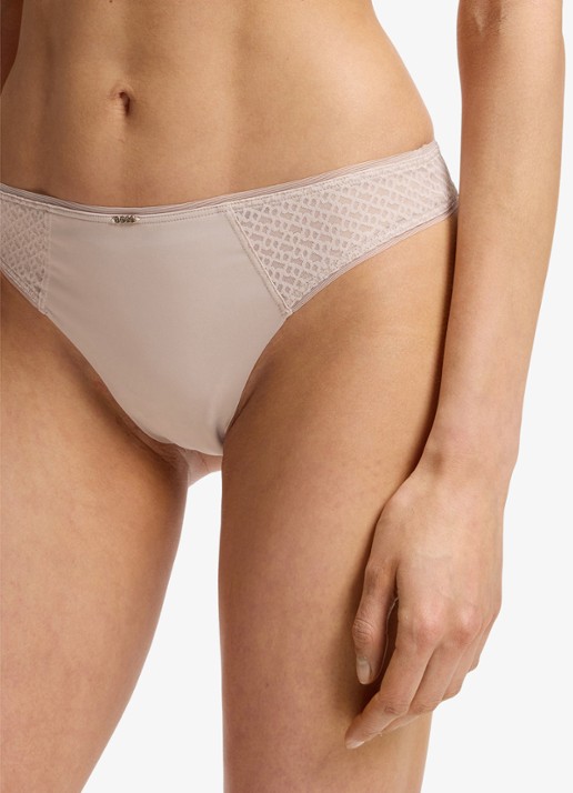 BOSS String met kant - detail 2 beige