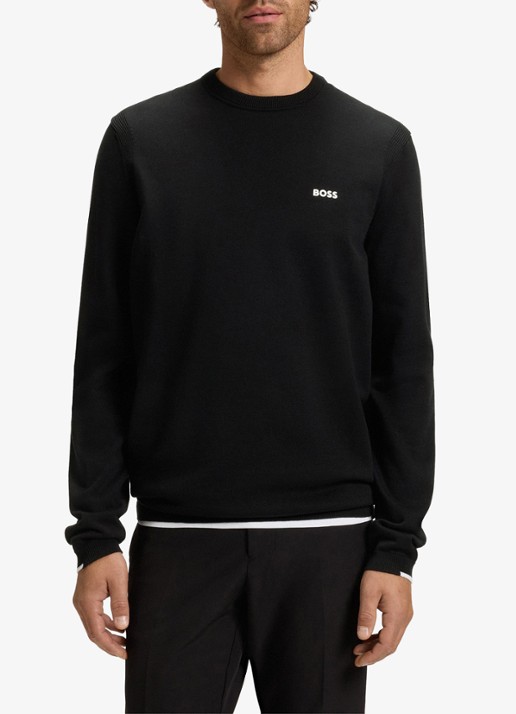 BOSS Sweater met logo