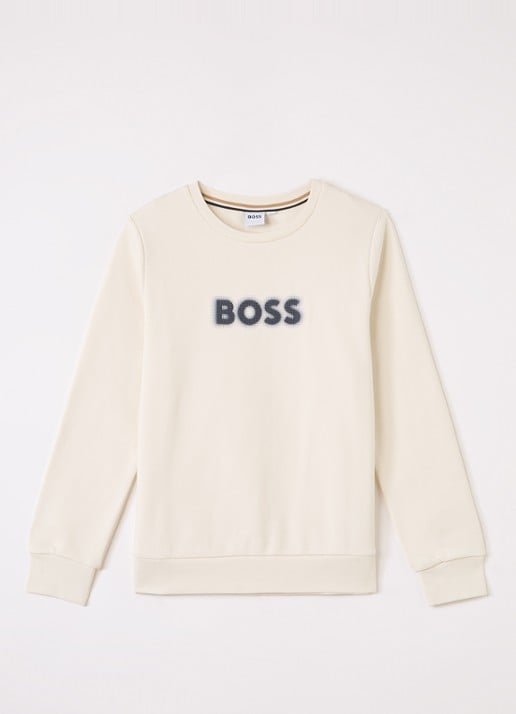BOSS Sweater met logoprint