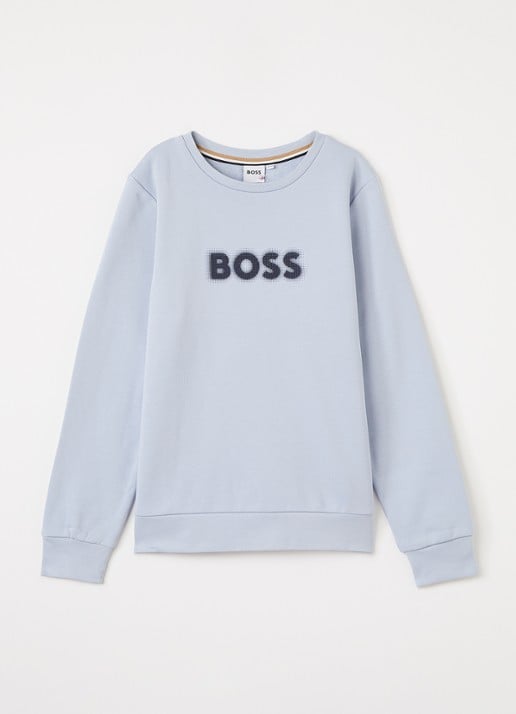 BOSS Sweater met logoprint