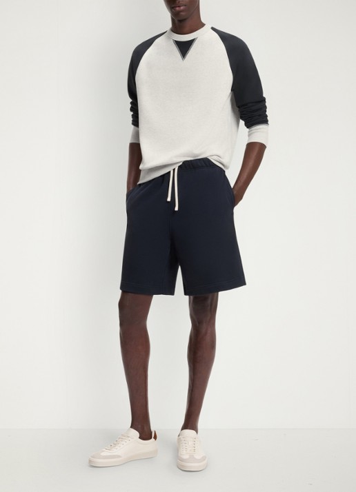 BOSS Sweater met ronde hals  - voorkant 2 dark blue-409 / blauw