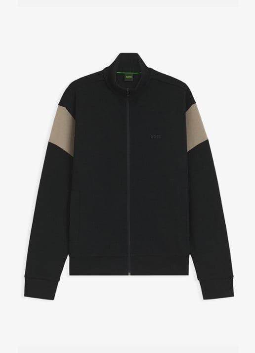 BOSS Sweatvest met logo
