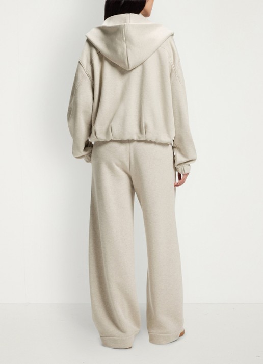 BOSS Sweatvest met ritssluiting - achterkant 5 beige