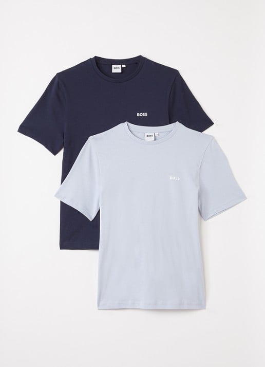 BOSS T-shirt met logo in 2-pack