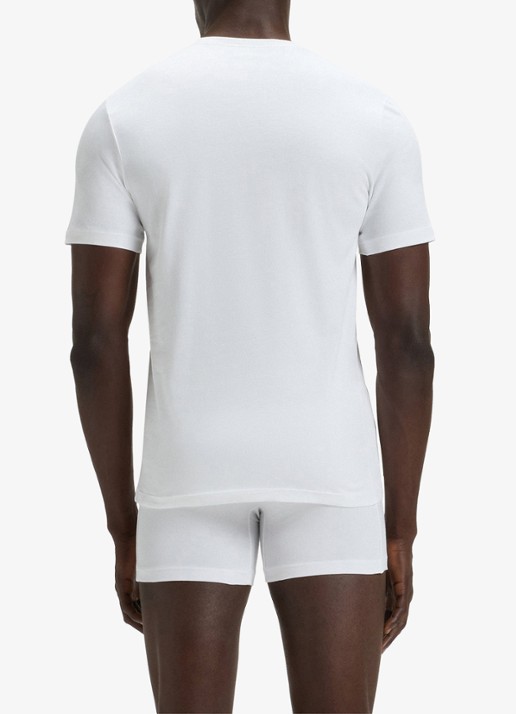 BOSS T-shirt met ronde hals in 3-pack - achterkant 2 donkerblauw