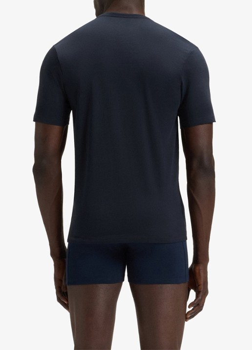 BOSS T-shirt met ronde hals in 3-pack - achterkant 5 antraciet