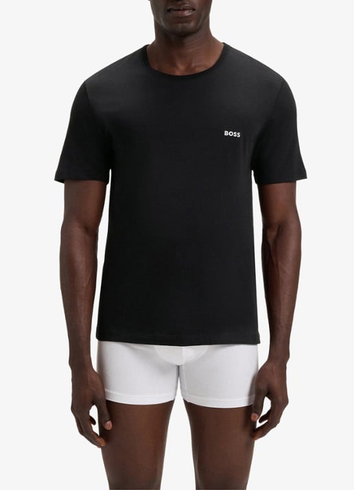 BOSS T-shirt met ronde hals in 3-pack