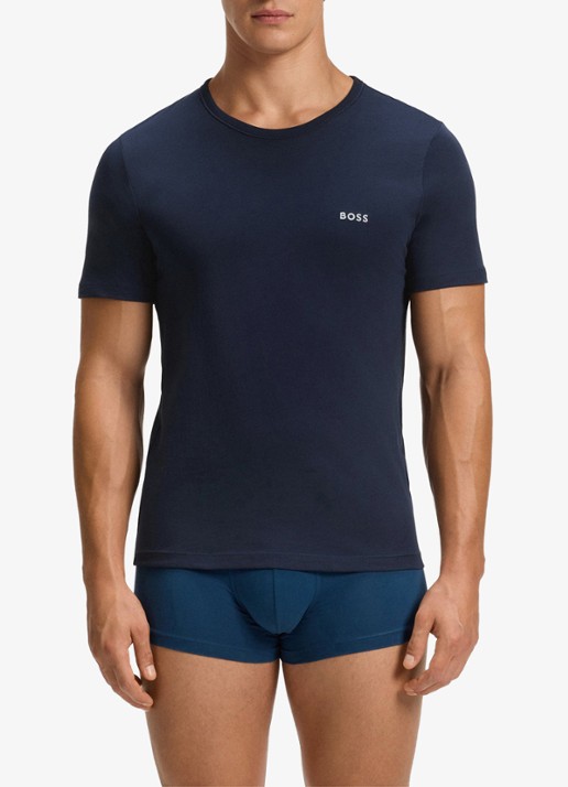 BOSS T-shirt van katoen in 3-pack - detail 4 zwart