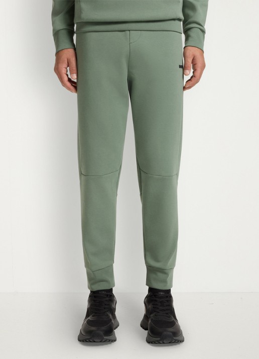 BOSS Tapered fit joggingbroek met steekzakken - detail 2 groen
