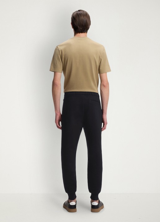 BOSS Tapered fit joggingbroek met steekzakken - achterkant 3 zwart
