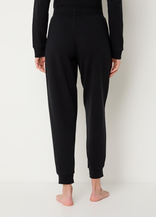 BOSS Tapered fit loungebroek  - achterkant 2 zwart