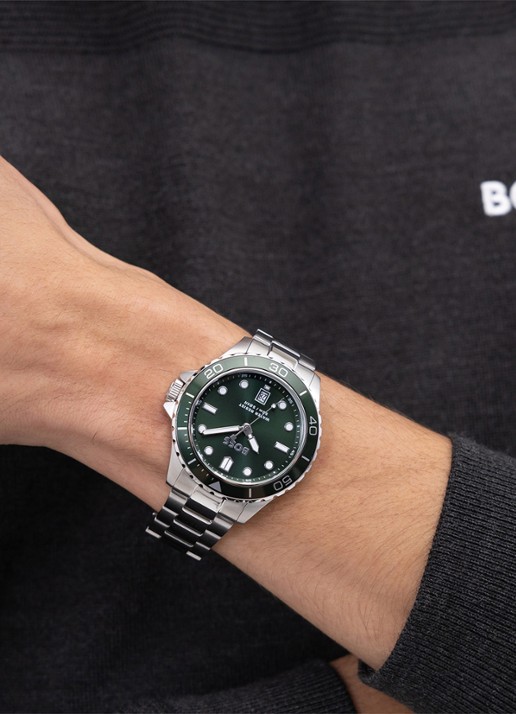 BOSS Troper Sport horloge HB1514294  - voorkant 4 zilver