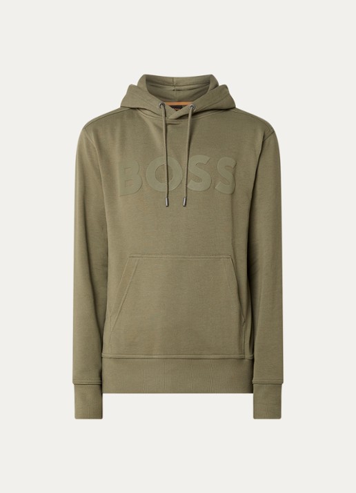 BOSS Webasic hoodie met logoprint