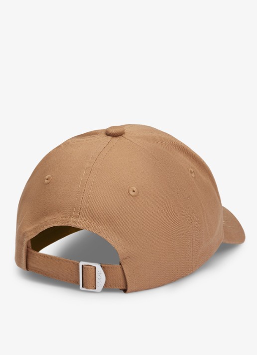 BOSS Zed pet met logoborduring - achterkant 2 camel