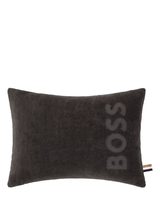 BOSS Zuma sierkussen 30 x 40 cm  - voorkant zwart