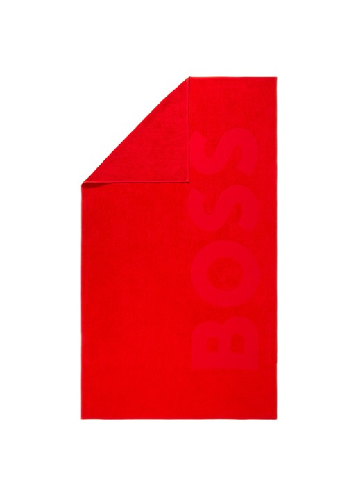 BOSS Zuma strandlaken - 420g/m² - 100 x 180 cm - detail 6 rood
