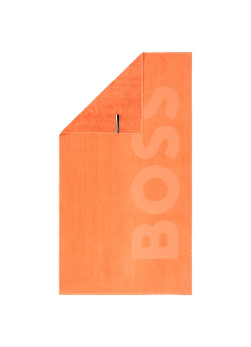BOSS Zuma strandlaken - 420g/m² - 100 x 180 cm - voorkant 2 perzikroze