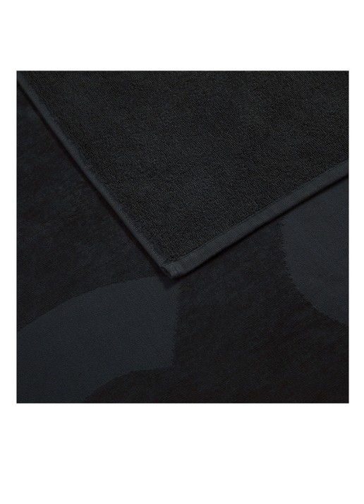 BOSS Zuma strandlaken - 420g/m² - 100 x 180 cm - detail 3 zwart