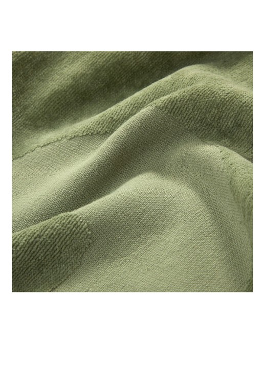 BOSS Zuma strandlaken - 420g/m² - 100 x 180 cm - detail 3 mosgroen