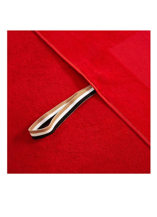 BOSS Zuma strandlaken - 420g/m² - 100 x 180 cm - detail 4 rood