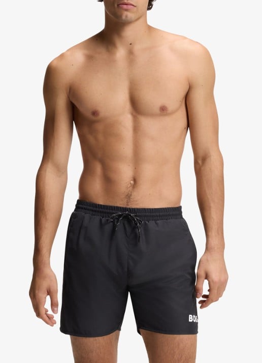 BOSS Zwemshorts met steekzakken en logo
