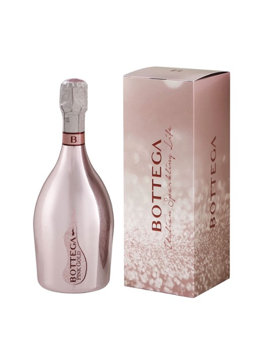 Bottega Pink Gold Prosecco DOC mousserende rosé wijn 750 ml