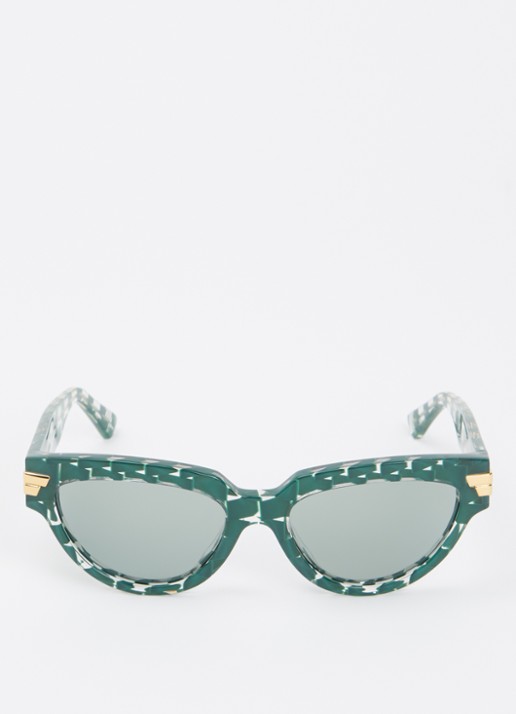 Bottega Veneta Retro zonnebril BV1035S - detail 2 groen