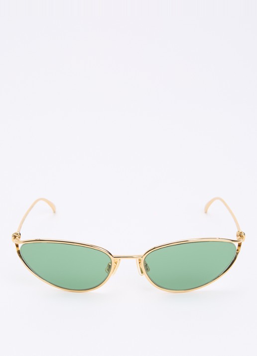 Bottega Veneta Retro zonnebril BV1330S - detail 2 goud