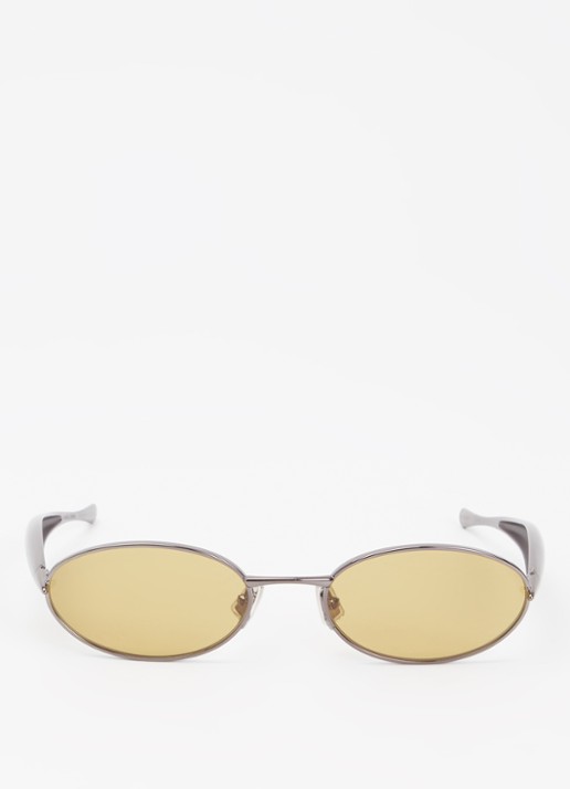 Bottega Veneta Retro zonnebril BV1386S - detail antraciet