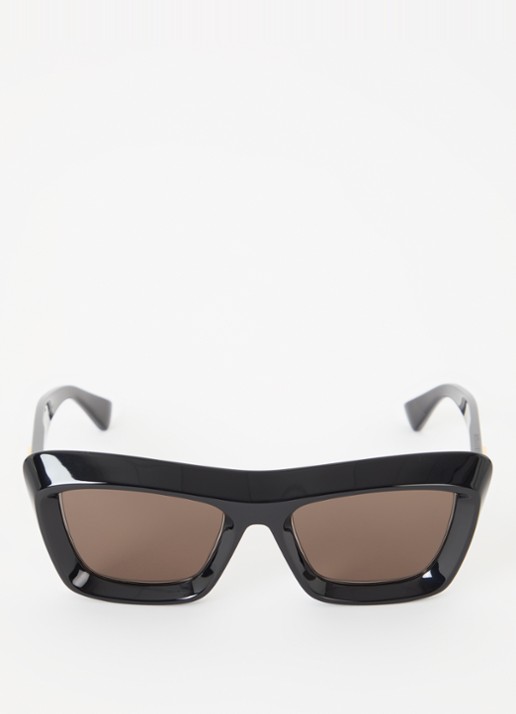 Bottega Veneta Wayfarer zonnebril BV1283S - detail 3 zwart