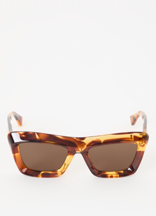 Bottega Veneta Wayfarer zonnebril BV1283S - detail 3 bruin