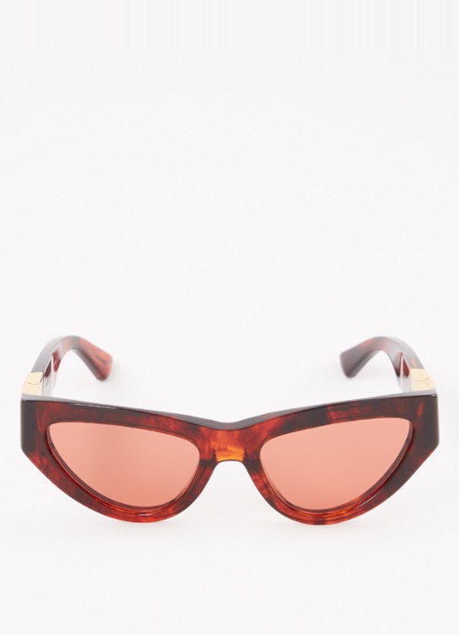 Bottega Veneta Zonnebril BV1176S - detail steenrood